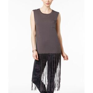 Fair Child Cotton Fringe Tank Top